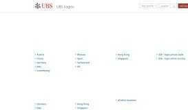 
							         UBS Account Logins | UBS Global topics								  
							    
