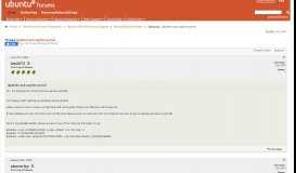 
							         [ubuntu] iptables and captive portal - Ubuntu Forums								  
							    