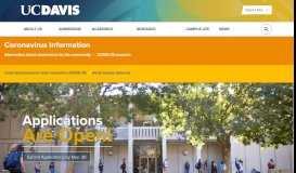 
							         UC Davis: University of California, Davis								  
							    
