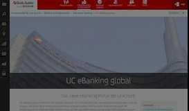 
							         UC eBanking global - eBanking Portal der UniCredit | Bank Austria								  
							    