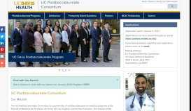 
							         UC Postbaccalaureate Consortium - UC Davis Health								  
							    