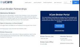 
							         UCare® - Broker Information								  
							    