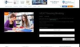 
							         UCAT Tutoring Booking - The Medic Portal								  
							    