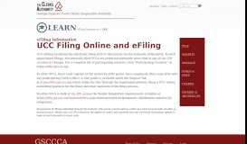 
							         UCC Filing Online | UCC eFiling - GSCCCA								  
							    