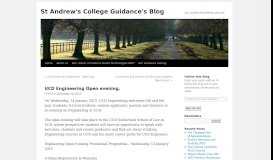 
							         UCD Engineering Open evening. | St Andrew's College Guidance's Blog								  
							    