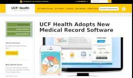 
							         UCF Health Adopts New Medical Record Software | UCF Health ...								  
							    