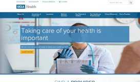 
							         UCLA Health: High Quality Health Care Services, Top Health Care ...								  
							    