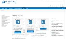
							         UCLA + Mednet - UCLA-Olive View Internal Medicine								  
							    