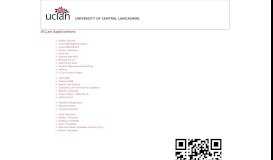 
							         UCLan Apps								  
							    