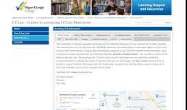 
							         UCLan Services - UCLan - Guides to accessing UCLan ...								  
							    
