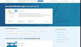 
							         Uco Bank Webmail Login at top.accessify.com								  
							    