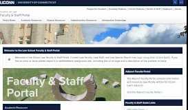 
							         UConn Law Faculty Staff Portal - University of Connecticut								  
							    