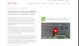 
							         UCS - Univention Corporate Server für unkomplizierte IT Univention								  
							    