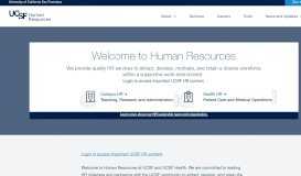 
							         UCSF Human Resources								  
							    