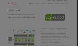 
							         UCS@school - Operation and Management of IT in Schools Univention								  
							    