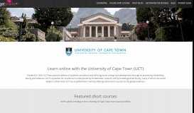 
							         UCT Online Short Courses | University of Cape Town ...								  
							    
