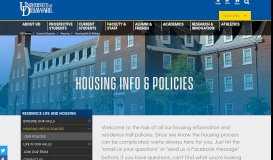 
							         UD Residence Life & Housing - Apply for Housing - Newark								  
							    