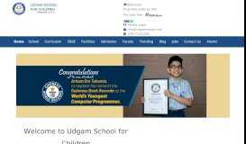 
							         Udgam School: English Medium CBSE & Playgroup School in ...								  
							    