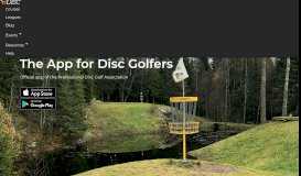 
							         UDisc Disc Golf App - Discover Courses, Keep Score, Track ...								  
							    