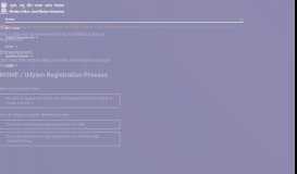 
							         Udyog Aadhaar(Official Website for MSME Registration, Ministry of ...								  
							    