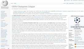 
							         UEFA Champions League - Wikipedia								  
							    