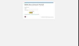 
							         UEFA Recruitment Portal - Logon								  
							    