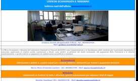 
							         Ufficio Economato e Missioni - INFN-LNF								  
							    
