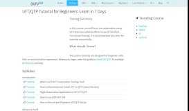 
							         UFT/QTP Tutorial for Beginners: Learn in 7 Days - Guru99								  
							    