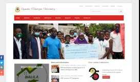 
							         Uganda Martyrs University – Making a difference								  
							    