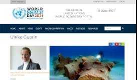 
							         u.guerin@unesco.org | World Oceans Day Online Portal								  
							    