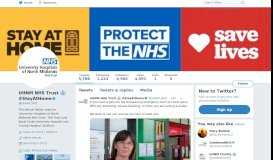 
							         UHNM NHS Trust (@UHNM_NHS) | Twitter								  
							    