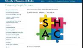 
							         UHS Student Health Advisory Committee (SHAC) - University of ...								  
							    