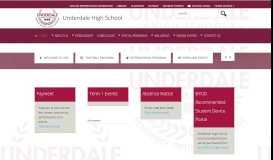 
							         UHS - Underdale High School								  
							    