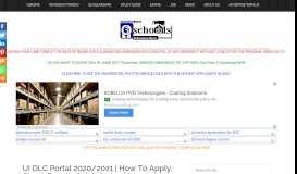 
							         UI DLC Portal 2018/2019 | How To Apply, Check Results & Admission ...								  
							    