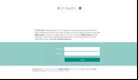 
							         UI Hospital Employee Portal								  
							    