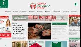 
							         Užicka Republika Press - Regionalni informativni portal zapadne Srbije								  
							    