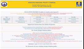 
							         UIIC: Indian Bank Arogya Raksha Portal - Renew policy - UIIC Ltd Home								  
							    