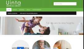 
							         Uinta Medical Group: Home								  
							    