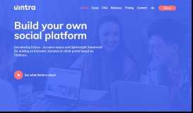 
							         Uintra: Umbraco intranet, extranet and social network								  
							    