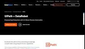 
							         UiPath | DataRobot								  
							    