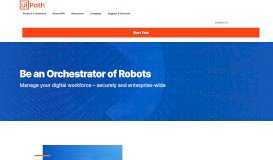 
							         UiPath Orchestrator - RPA Robot Management Dashboard ...								  
							    