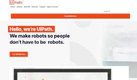 
							         UiPath: Robotic Process Automation								  
							    