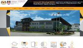 
							         UiTM Perak Branch Tapah Campus								  
							    