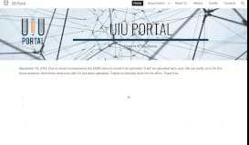 
							         UIU Portal - Google Sites								  
							    