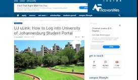 
							         UJ uLink: How to Login to University of Johannesburg Student ...								  
							    