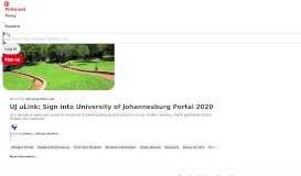 
							         UJ uLink: How to Login to University of Johannesburg Student Portal								  
							    