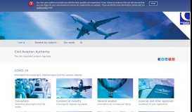
							         UK CAA - Civil Aviation Authority								  
							    