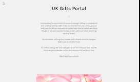 
							         UK Gifts Portal - Bhavesh Sharma								  
							    