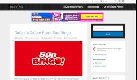 
							         UK Online Bingo Portal With Reviews, News, Offers & Forum - Bingo VG								  
							    