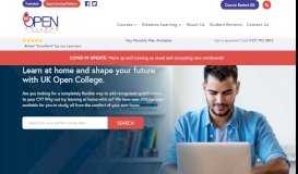 
							         UK Open College: Online Courses | Distance Learning Courses								  
							    